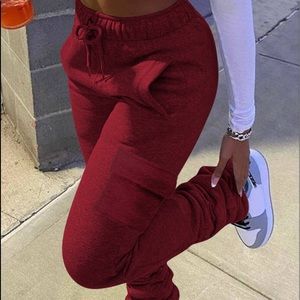 Stacked joggers 💕-